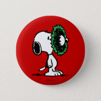 Peanuts | Snoopy for the Holidays Button