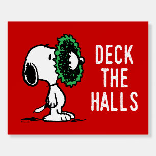 Peanuts Snoopy for the Holidays Foam Board