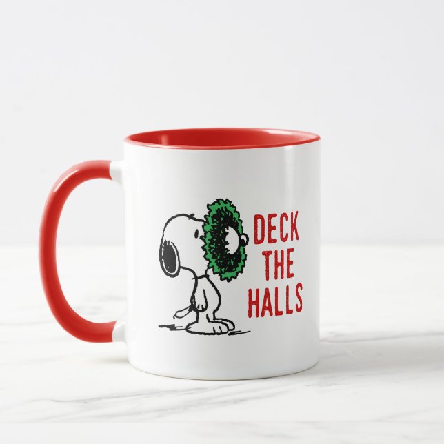 Peanuts | Snoopy for the Holidays Mug (Left)