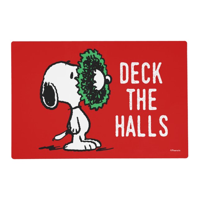 Peanuts | Snoopy for the Holidays Placemat (Front)