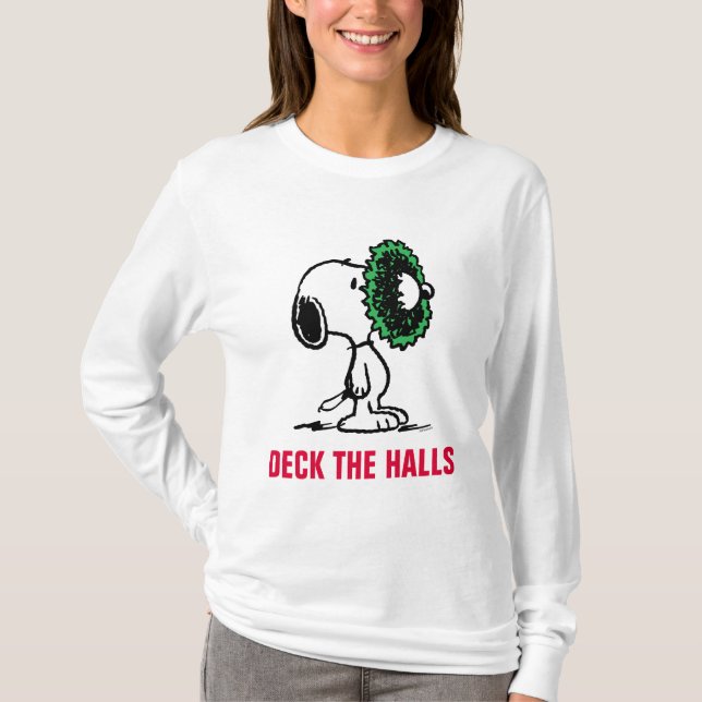Peanuts | Snoopy for the Holidays T-Shirt (Front)