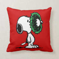 Peanuts | Snoopy for the Holidays Throw Pillow