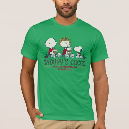 Peanuts  Snoopy  Friends Cocoa T_Shirt