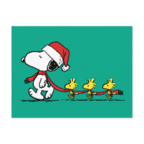 Peanuts | Snoopy & Friends Winter Scarf Postcard
