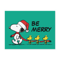Peanuts | Snoopy & Friends Winter Scarf Postcard