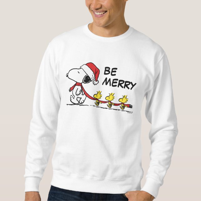 Peanuts | Snoopy & Friends Winter Scarf Sweatshirt (Front)