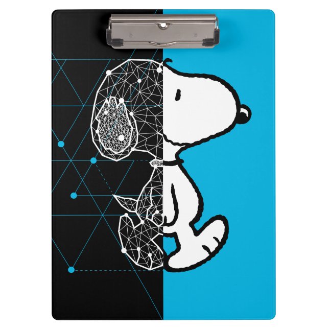 Peanuts | Snoopy Geometric Design Clipboard (Front)