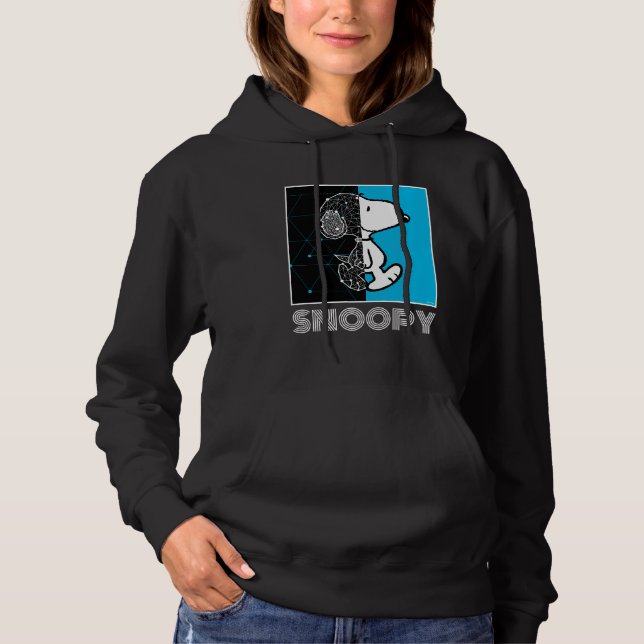 Peanuts | Snoopy Geometric Design Hoodie (Front)