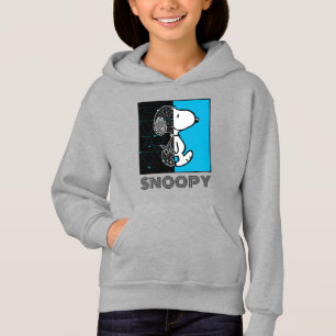 Peanuts   Snoopy Geometric Design Hoodie