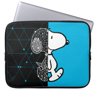 Peanuts   Snoopy Geometric Design Laptop Sleeve