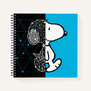 Peanuts Snoopy Geometric Design Notebook
