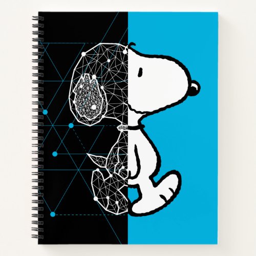 Peanuts  Snoopy Geometric Design Notebook