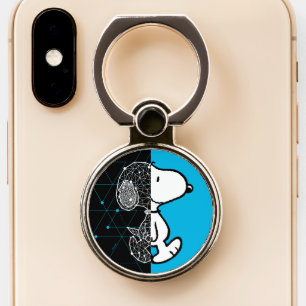 Peanuts Snoopy Geometric Design Phone Ring Stand