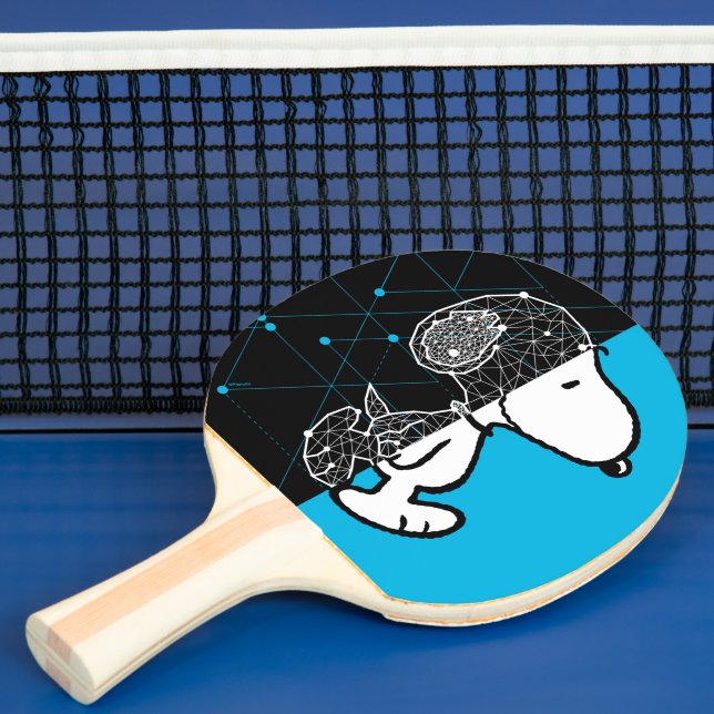 Peanuts | Snoopy Geometric Design Ping Pong Paddle (Insitu)