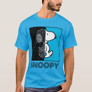 Peanuts Snoopy Geometric Design T-Shirt