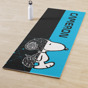 Peanuts Snoopy Geometric Design Yoga Mat