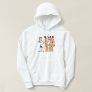 Peanuts Snoopy Gingerbread House Hoodie