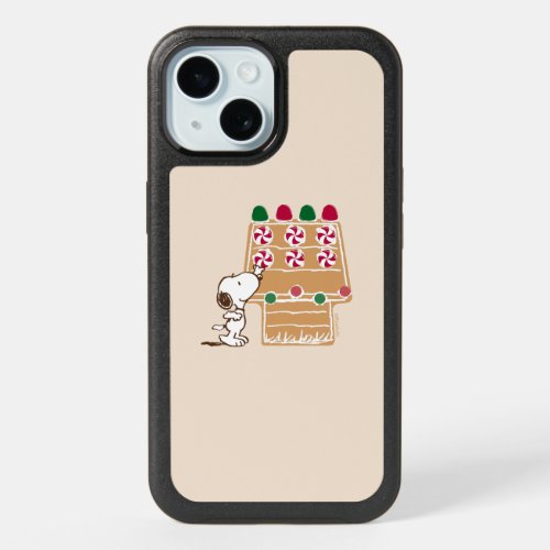 Peanuts  Snoopy Gingerbread House iPhone 15 Case