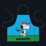 Peanuts | Snoopy Golf Swing Apron<br><div class="desc">Snoopy,  the beloved beagle from the Peanuts comic strip,  is depicted in this design swinging a golf club.</div>