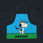 Peanuts | Snoopy Golf Swing Apron<br><div class="desc">Snoopy, the beloved beagle from the Peanuts comic strip, is depicted in this design swinging a golf club.</div>