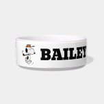 Peanuts | Snoopy Golf Swing Bowl<br><div class="desc">Snoopy,  the beloved beagle from the Peanuts comic strip,  is depicted in this design swinging a golf club.</div>