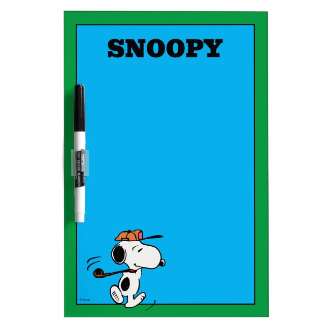 Peanuts | Snoopy Golf Swing Dry Erase Board (Front)