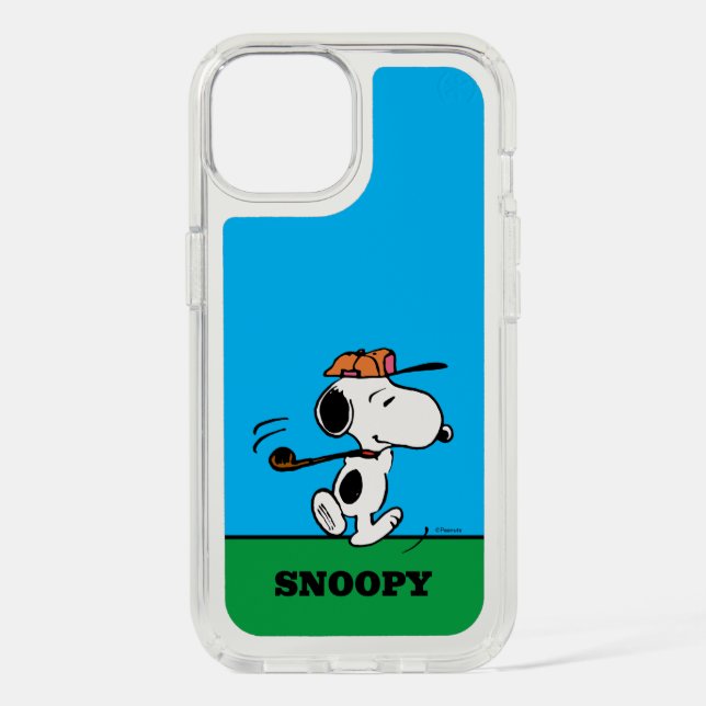 Peanuts | Snoopy Golf Swing Speck iPhone Case (Front)