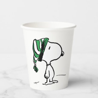Peanuts | Snoopy Green Snow Cap Paper Cups