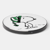 Peanuts | Snoopy Green Snow Cap Wireless Charger (Front 2)