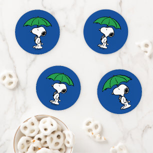 Peanuts Snoopy Green Umbrella Coaster Set