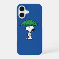 Peanuts | Snoopy Green Umbrella iPhone 16 Case
