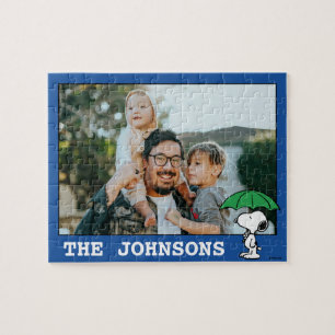 Peanuts Snoopy Green Umbrella Jigsaw Puzzle