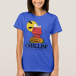 Peanuts   Snoopy Halloween Doghouse T-Shirt