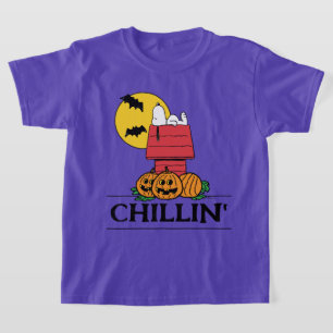 Peanuts Snoopy Halloween Doghouse T-Shirt