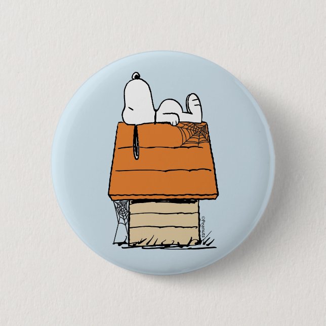 Peanuts | Snoopy Halloween Nap Button (Front)