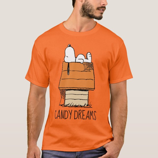 Peanuts | Snoopy Halloween Nap T-Shirt (Front)