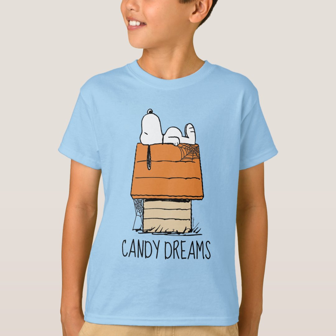 Peanuts | Snoopy Halloween Nap T-Shirt (Front)