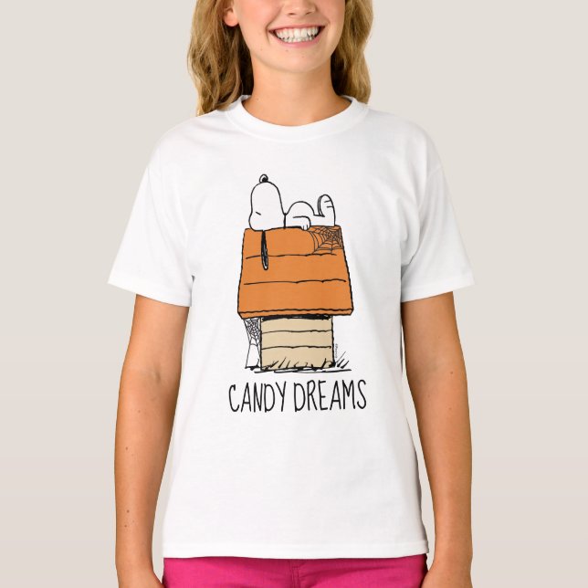 Peanuts | Snoopy Halloween Nap T-Shirt (Front)