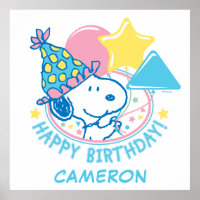 PEANUTS | Snoopy Happy Birthday Balloons