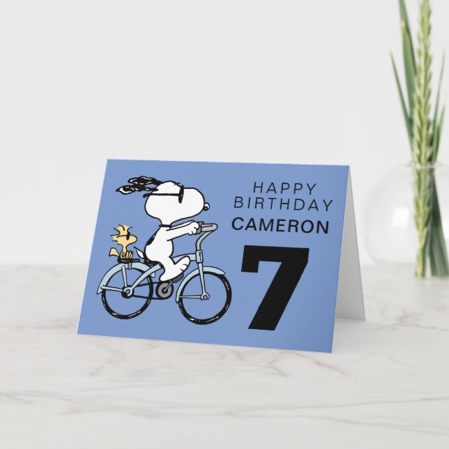 PEANUTS | Snoopy Happy Birthday Card (Front)