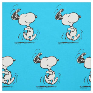 Peanuts Snoopy Happy Dance Fabric