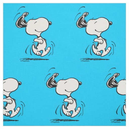 Peanuts | Snoopy Happy Dance Fabric
