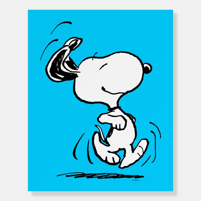 Peanuts | Snoopy Happy Dance Foam Board (Front)
