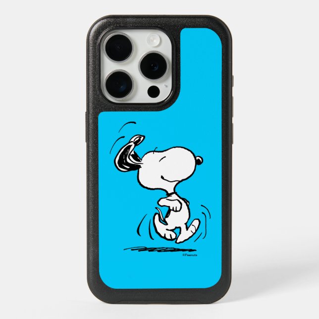 Peanuts | Snoopy Happy Dance iPhone 15 Pro Case (Back)