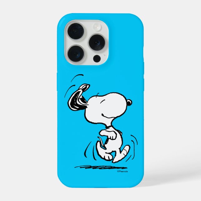 Peanuts | Snoopy Happy Dance Iphone Case (Back)