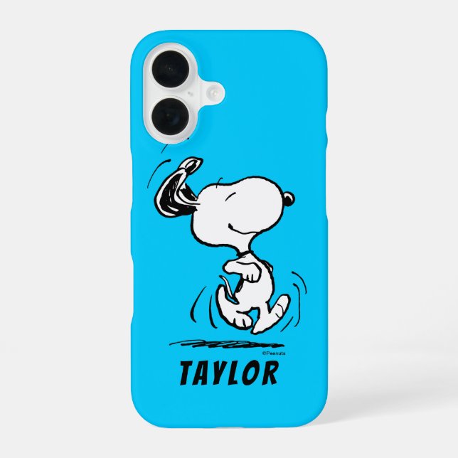 Peanuts | Snoopy Happy Dance Iphone Case (Back)