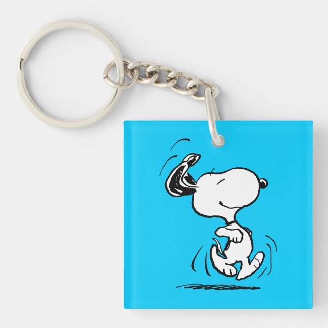 Peanuts | Snoopy Happy Dance Keychain (Front)