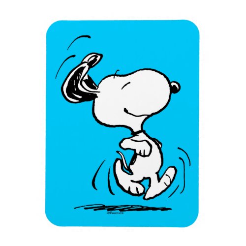 Peanuts  Snoopy Happy Dance Magnet