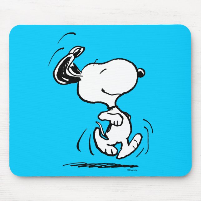 Peanuts | Snoopy Happy Dance Mouse Pad (Front)