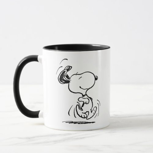Peanuts  Snoopy Happy Dance Mug